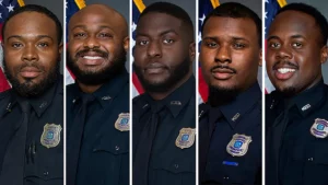 A collage of Memphis police officers