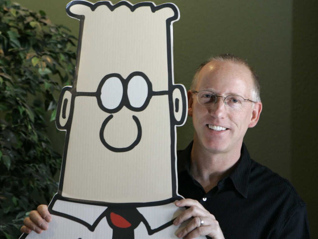 Scott Adams, creator of the comic strip Dilbert