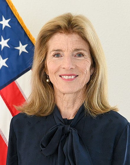 Caroline Kennedy, the U.S. Ambassador to Australia