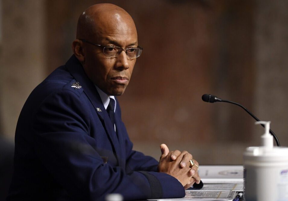 General Charles Q. Brown, Jr. testifies on his nomination to be Chief of Staff, United States Air Force before the Senate Armed Services committee May 7, 2020 on Capitol Hill.
