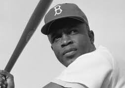 Jackie Robinson, baseball player, Boston Red Sox.