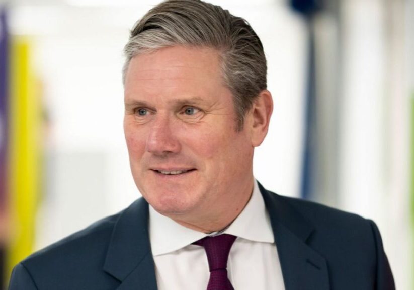 Portrait of Keir Starmer, Labour Leader.